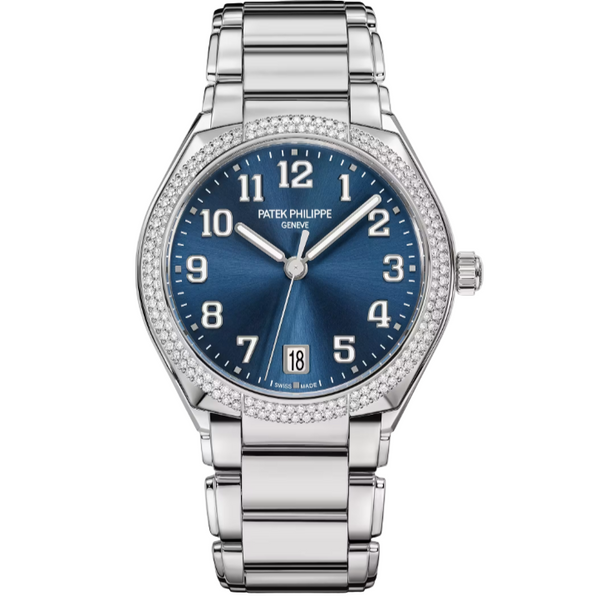 Patek Philippe Twenty~4 Ladies Silver Blue Dial