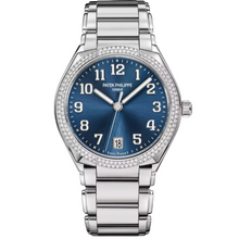 Patek Philippe Twenty~4 Ladies Silver Blue Dial
