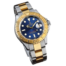 Rolex Yachtmaster Steel Yellow Gold Blue Dial Men's Watch 16623