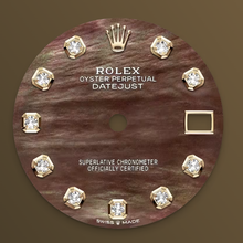 Rolex Datejust 31  Oyster, 31 mm, Oystersteel, yellow gold and diamonds