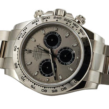 Rolex Daytona 40mm, Silver Cosmograph Watch Steel And Black Index Dial - 116509