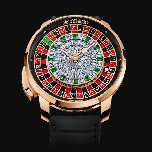 Jacob & Co. High Complication Masterpieces Casino Tourbillon Baguette Diamonds Limited Edition 44mm