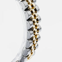 Rolex Silver Gold Stainless Steel Datejust 179173 Automatic Women's Wristwatch