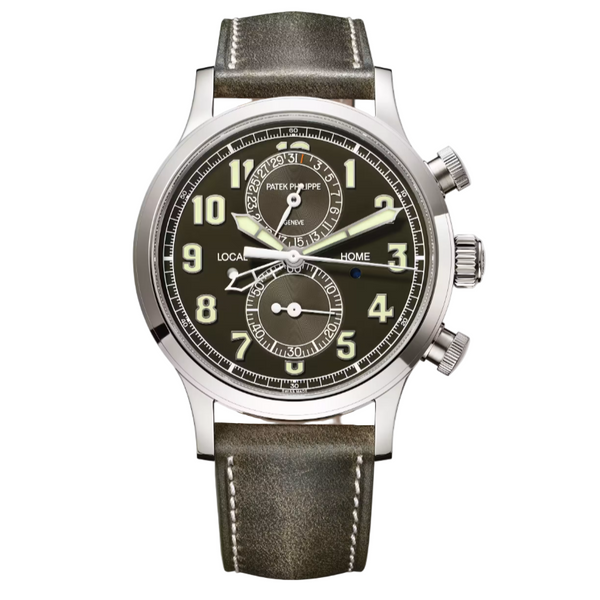 Patek Philippe Pilot Travel Time Chronograph Calatrava
