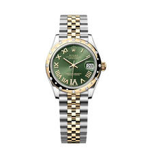 Rolex Datejust 31  Oyster, 31 mm, Oystersteel, yellow gold and diamonds