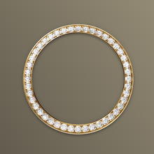 Rolex Lady-Datejust  Oyster, 28 mm, yellow gold and diamonds