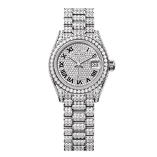 Rolex Lady-Datejust  Oyster, 28 mm, white gold and diamonds