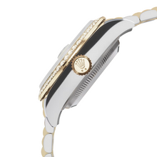 Rolex Lady-Datejust Oyster, 28 mm, Oystersteel, Yellow Gold and Diamonds