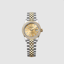 Rolex Datejust Champagne Index Dial Women's 28 mm