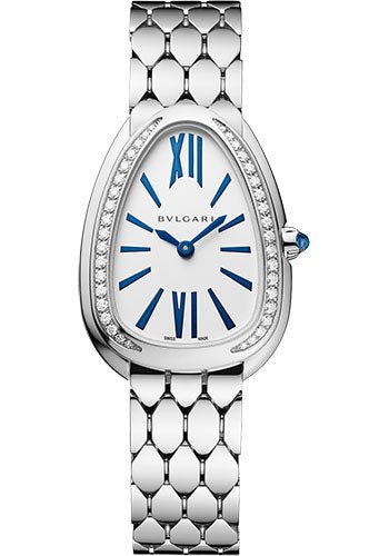 Bvlgari Serpenti Seduttori Silver Watch - BEAUTY BAR