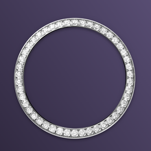 Rolex Datejust 31 mm, Oystersteel, white gold and diamonds