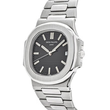 Patek Philippe Nautilus - Black Baton Dial & Bracelet Strap