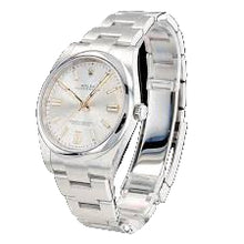 Rolex Oyster Perpetual 40m Silver Dial 126000
