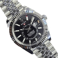 Rolex Sky-Dweller Black Dial 41mm Steel Black