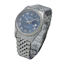 Rolex Blue White Gold And Stainless Steel Datejust 278274 Women's 31 MM