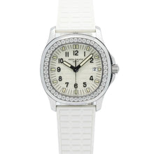 Patek Philippe Aqua note Luce bezel diamond 4961a - 001 Ladies SS / Rubber Watch - BEAUTY BAR