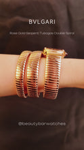 Bvlgari Rose Gold Serpenti Tubogas Double Spiral Watch