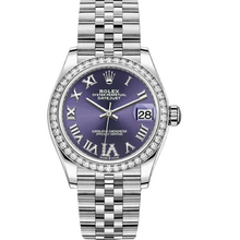 Rolex Datejust 31 mm, Oystersteel, white gold and diamonds