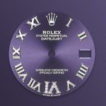 Rolex Datejust 31 mm, Oystersteel, white gold and diamonds