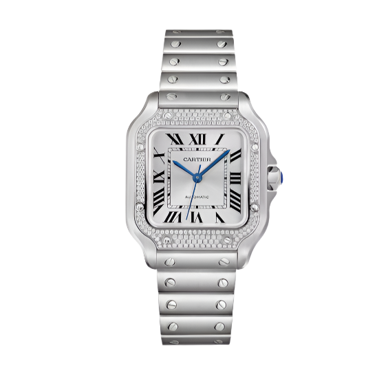 Cartier santos de cartier watch diamond