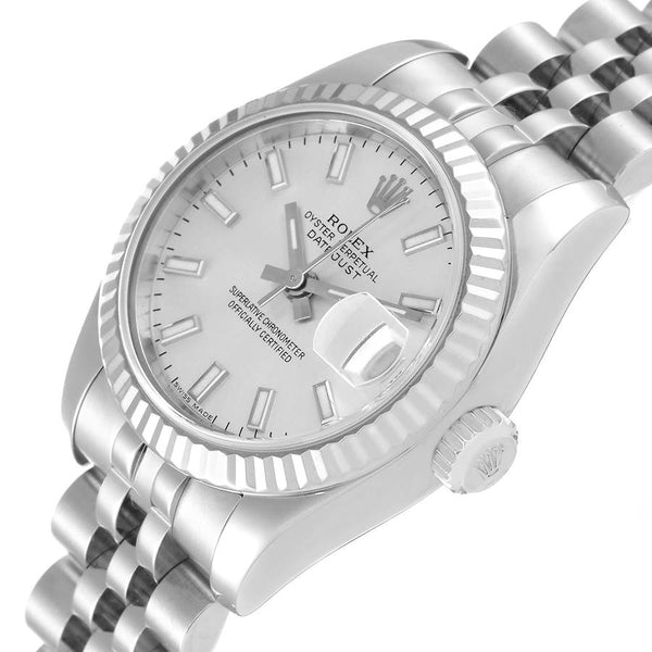 Rolex Datejust 30, 1601 Rare Singer Block Markers Dial – Montre ...