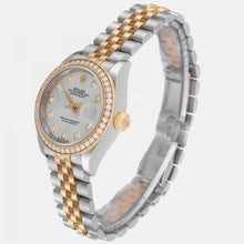 Rolex Datejust 31, Steel Yellow Gold Diamond Ladies Watch 279383