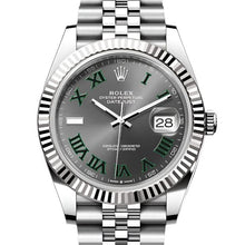 Rolex Datejust 41 Silver And Gray Hand Watch - BEAUTY BAR