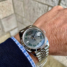 Rolex Datejust 41 Silver And Gray Hand Watch - BEAUTY BAR