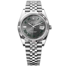 Rolex Datejust 41 Silver And Gray Hand Watch - BEAUTY BAR
