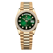 Rolex Day-Date 36 Oyster, 36 mm, Yellow Gold and Diamonds Reference 128348RBR