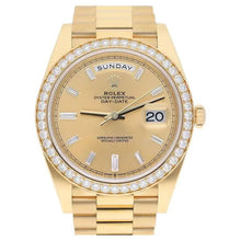 Rolex Day Date Presidential 228348RBR Yellow Gold Factory Diamond Dial Bezel