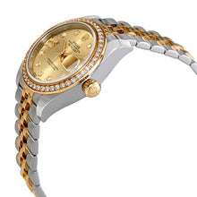 Rolex Lady Datejust Champagne Diamond Dial & Diamond Bezel Jubilee Bracelet - BEAUTY BAR