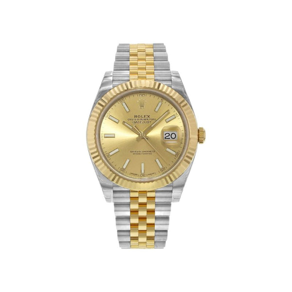 Rolex Oyster Perpetual Datejust Jubilee Champagne Index - BEAUTY BAR