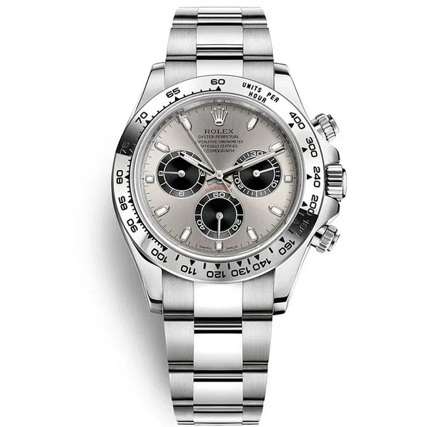 Rolex Silver Cosmograph Watch Steel And Black Index Dial - 116509 - BEAUTY BAR
