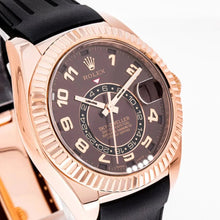 Rolex Sky - Dweller - Brown Rubber - BEAUTY BAR