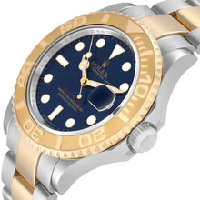Rolex Yachtmaster Steel Yellow Gold Blue Dial Men's Watch 16623 - BEAUTY BAR