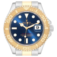 Rolex Yachtmaster Steel Yellow Gold Blue Dial Men's Watch 16623 - BEAUTY BAR