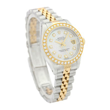 Rolex Lady-Datejust Gold-Silver Women Watch