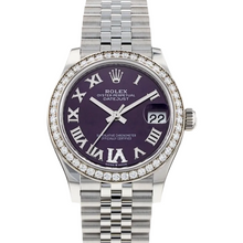 Rolex Datejust 31 mm, Oystersteel, white gold and diamonds