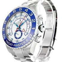 Rolex Yacht-Master II New White Dial Blue