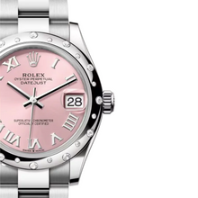 Rolex Datejust 31  Oyster, 31 mm, Oystersteel, white gold and diamonds